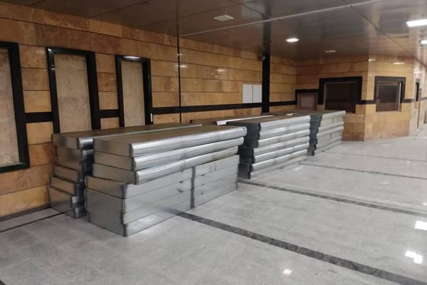 نصب و راه اندازی سیستم تهویه خط 1 متروی تبریز